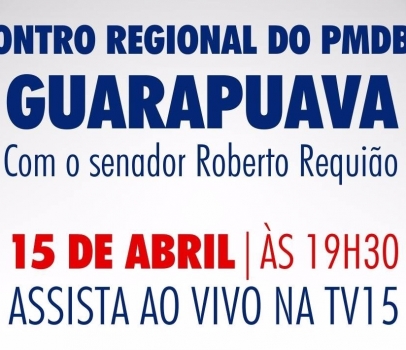 PMDB realiza encontro regional em Guarapuava