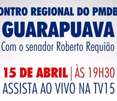 PMDB realiza encontro regional em Guarapuava