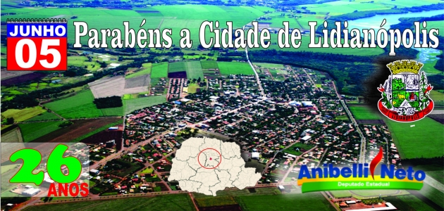 Parabéns Lidianópolis