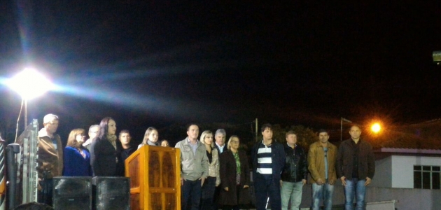 Anibelli Neto participa de inauguração de Ginasio em Antonio Olinto