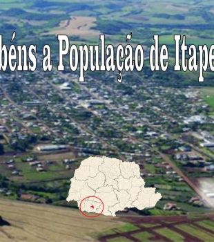 Parabéns Itapejara D´Oeste