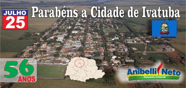 Parabéns Ivatuba