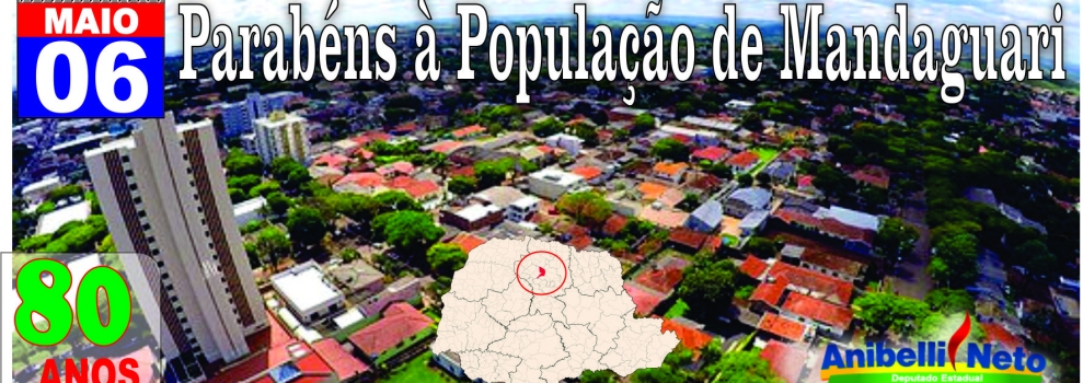 Parabéns à População de Mandaguari