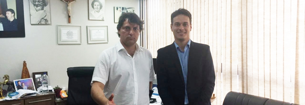 Deputado Anibelli Neto recebe a visita de representante da Secretaria Nacional da Juventude.