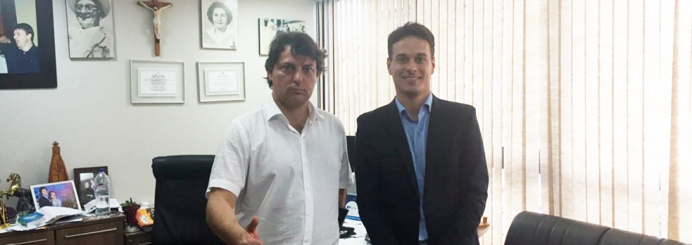 Deputado Anibelli Neto recebe a visita de representante da Secretaria Nacional da Juventude.