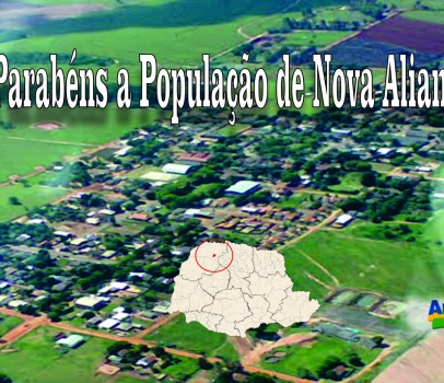 Parabéns Nova Aliança do Ivaí