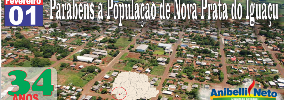 Parabéns a População de Nova Prata do Iguaçu