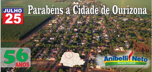Parabéns Ourizona