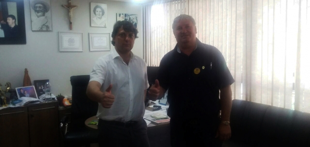 Anibelli Neto recebe visita do Vereador Luizão do Município de Palmas