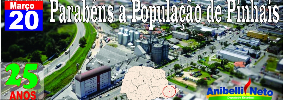 Parabéns à População de Pinhais