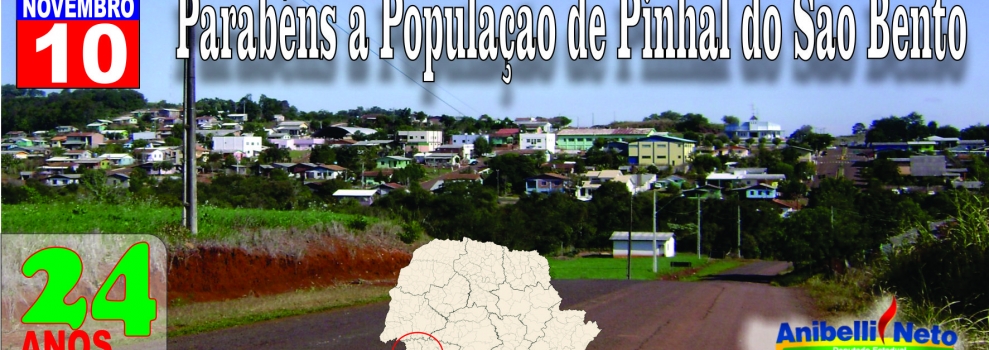 Parabéns Pinhal de São Bento