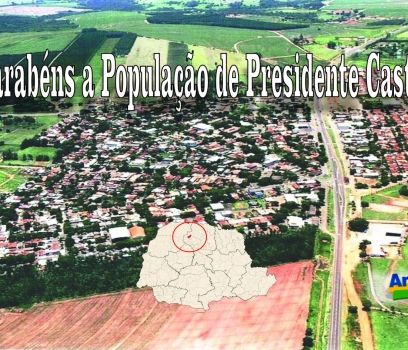 Parabéns Presidente Castelo Branco