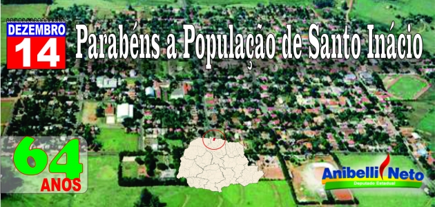Parabéns Santo Inácio