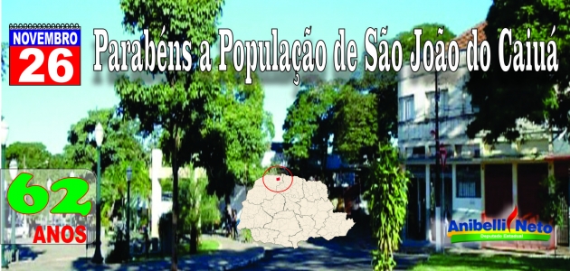 Parabéns São João do Caiuá