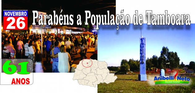 Parabéns Tamboara