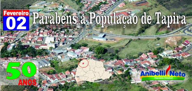 Parabéns a População de Tapira